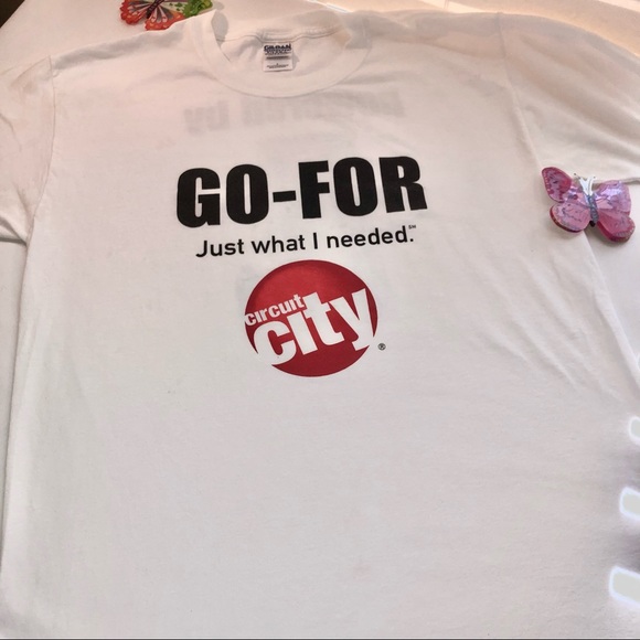 Circuit City Duracell Work/Promo T-Shirt, Large, pre-owned